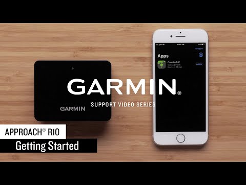 Garmin Approach R10 Golfo paleidimo monitorius video