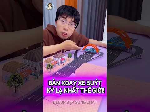 Bàn Xoay Xe Buýt Kỳ Lạ Nhất Thế Giới