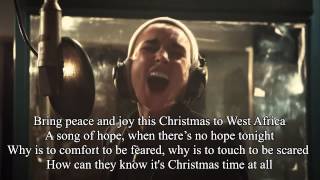 Do they know it's Christmas -  Band Aid 30 2014 with Lyrics Songtext