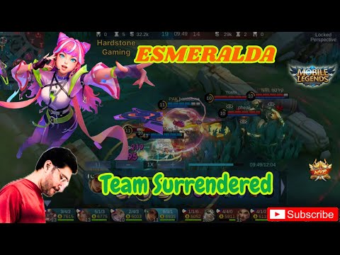 Esmeralda Hard Carry 🌟 MVP Performance Wasted 😢 | MLBB | Mobile Legends Bang Bang #hardstonegaming