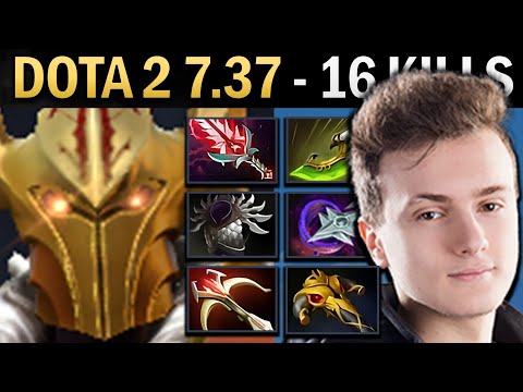Legion Commander Gameplay Miracle with Daedalus and 16 Kills - Dota 7.38