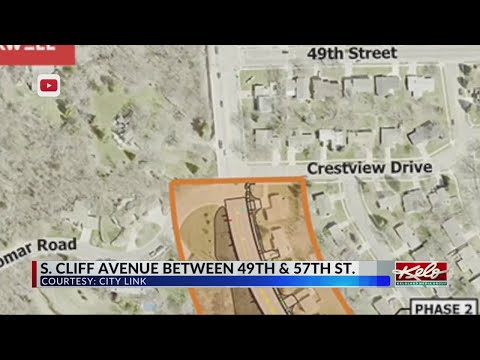 Road construction projects in Sioux Falls