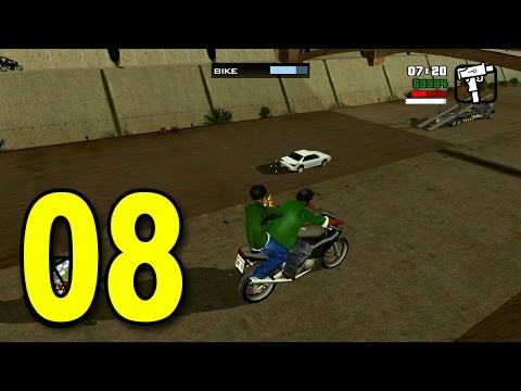 Grand Theft Auto: San Andreas - Part 8 - Epic Getaway (GTA Walkthrough / Gameplay)