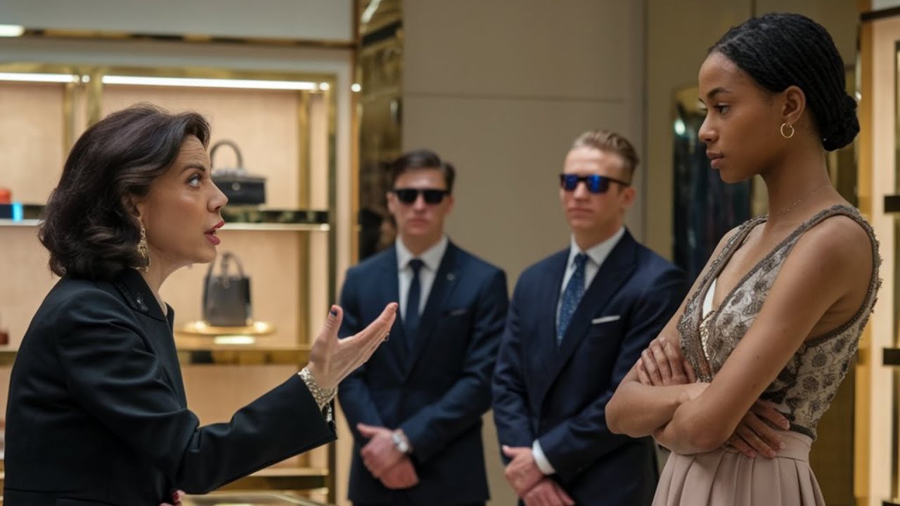 White Woman Demands Black Girl Leaves Store, Speechless When Her Dad-The CEO Arrives