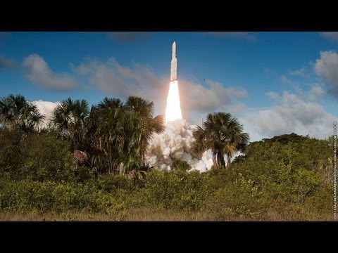 Liftoff Ariane 5 - VA 214 - 25/07/13 - Alphasat and INSAT-3D