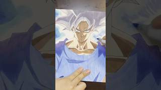 Drawing Goku Ultra Instinct from Dragon Ball Super#drawing #dragonball #goku #phonk
