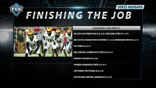 FCS STATS: Finishing The Job