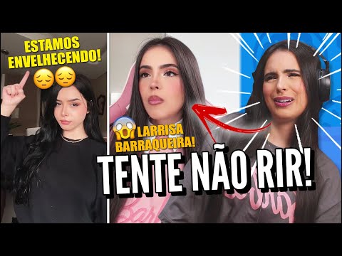 O BARRACO DA LARISSA  - OS MELHORES TIK TOK DE COMÉDIA TENTE NÃO RIR (JOVENS REAGEM)