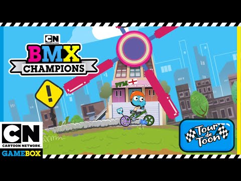 Mixed Show Gameplay | BMX Champions - Gumball Takes on the Tour De Toon | CN GameBox