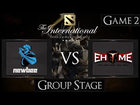 Dota 2 The International 2015 Newbee vs Ehome