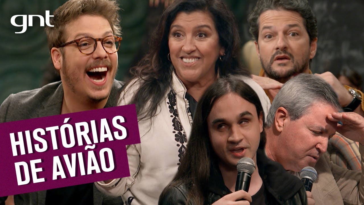 Situações surreais no avião | Fábio Porchat | Que História É Essa, Porchat?