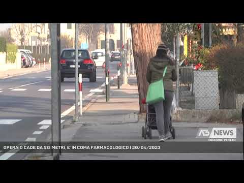OPERAIO CADE DA SEI METRI, E' IN COMA FARMACOLOGICO | 20/04/2023