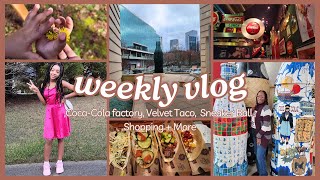 VLOG | Velvet Taco ▪︎ Coca Cola ▪︎ Sneaker Ball ▪︎ Cooking ▪︎ Shopping ▪︎ SAHM Busy Week in my Life💜