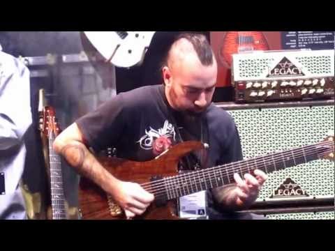 SHANE GIBSON CARVIN DEMO AT NAMM 1/26/2013