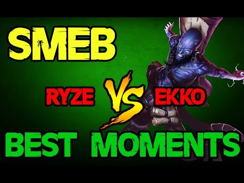 ROX Smeb as Ryze vs Ekko | BEST MOMENTS
