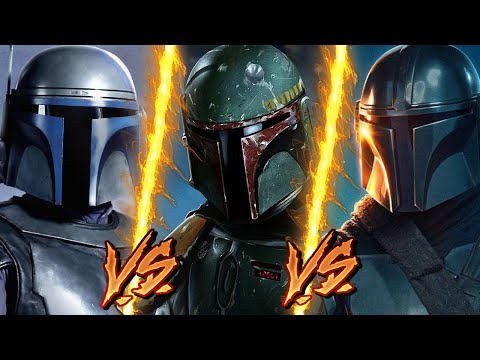 Boba Fett VS Jango Fett VS The Mandalorian | Battle Arena | DanCo VS | Star Wars