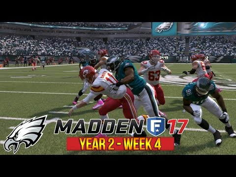 Setting a NFL Record | Madden 17 Eagles Connected Franchise | Week 4 vs Chiefs | Ep. 33