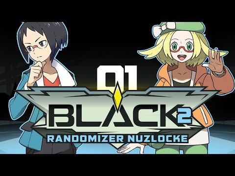 Pokemon Black 2 Randomizer Nuzlocke w/PokeaimMD! - Ep 1 "WHAT THE HELL"