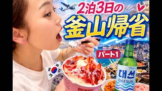 【부산】釜山生まれ釜山育ち 2泊3日の釜山帰省🇰🇷南浦洞グルメ食べ歩きVlog