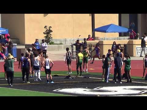 VarG 4x100m at Beach Cities Invite 3-24-18 - Los Alamitos Girls