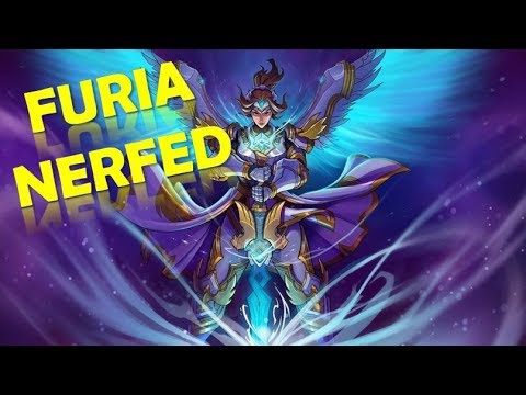 Paladins Patch 1.4 PTS Aurora Furia New Skin, Nerfed Furia Gameplay