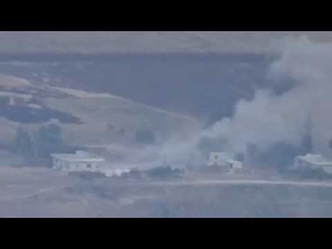 تقرير ميداني يرصد مشاركة كتيبة المدفعية في فرقة عاصفة الحزم في معركة السيطرة على قرية القرمور في ريف حماة