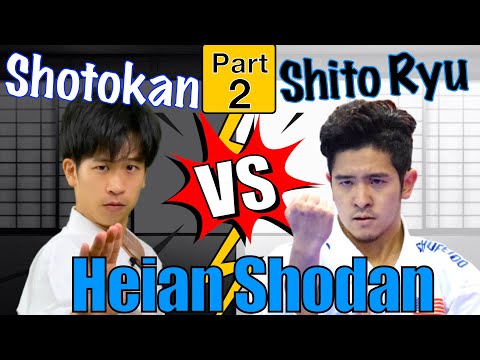 Heian Shodan Comparison｜Shotokan vs Shito Ryu with USA National Team Player【Part 2】