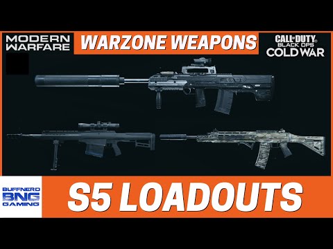 Season 5 Tactical Loadouts - Call Of Duty Warzone