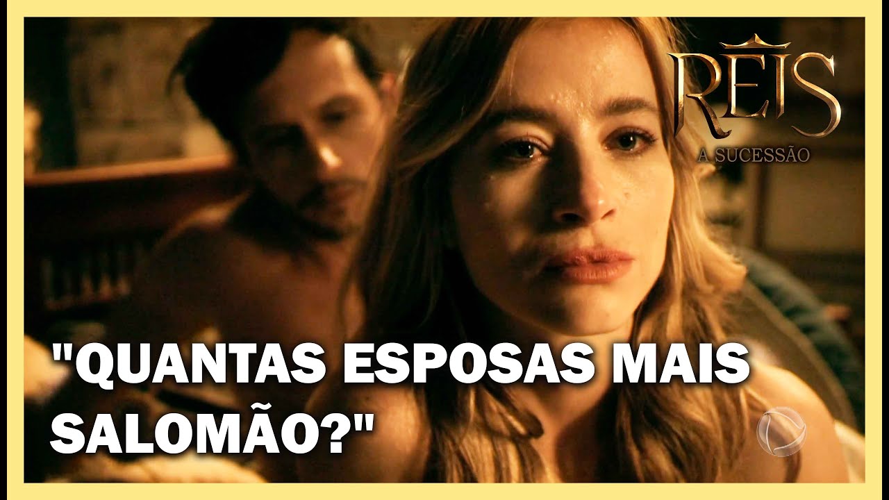 Abisague descobre que Salomão terá mais vinte esposas | NOVELA REIS
