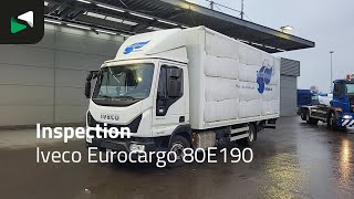 IVECO Eurocargo 80E190 4X2 8tonner Manual 1500kg Tailgate Euro 6 box truck for sale - Image 4 | Autoline IVECO Eurocargo 80E190 4X2 8tonner Manual 1500kg Tailgate Euro 6 box truck | Image 4 - Autoline