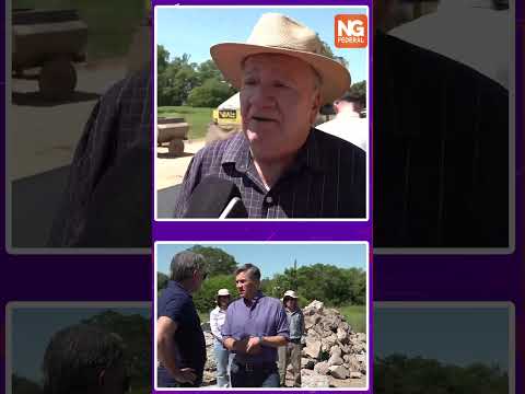 “AHORA QUE COMENZÓ LA RUTA A LAGUNA LIMPIA, NOS VA A CAMBIAR LA VIDA”