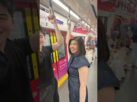 PERTAMA KALI NAIK MRT?! 😂