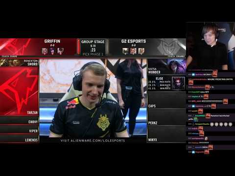 LS commentates GRF vs G2 - Group A, Group stage Day 2, Worlds 2019