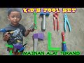 PERALATAN BANGUNAN EL NAGARA UNBOXING MAINAN ALAT PAK TUKANG UNBOXING KIDS TOOL SET