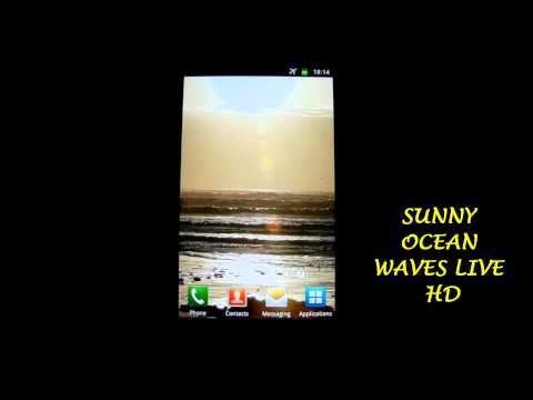 Sunny Ocean Waves Live HD Video