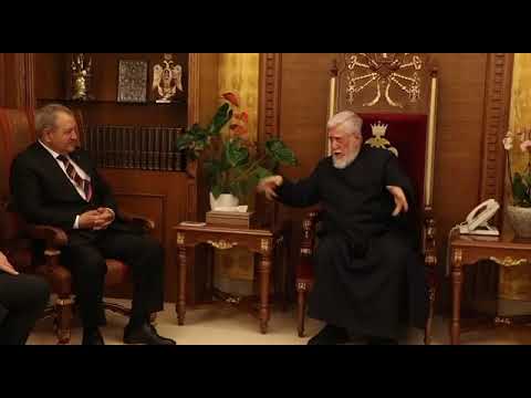 Համահայկական խաղերի պատվիրակությունը հյուրընկալվել է Արամ 1-ի մոտ