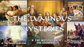 Luminous Mysteries of the Holy Rosary (Thursdays)