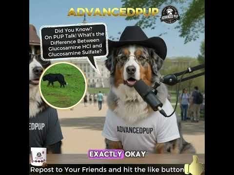 Glucosamine HCl vs sulfate for dogs โ comparison video