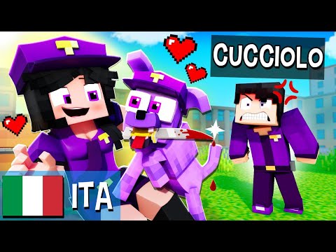 IL CANE DELLA PURPLE GIRL vs PURPLE GUY "Fazbear and Friends SHORTS ITA" #29 | Dark Muff
