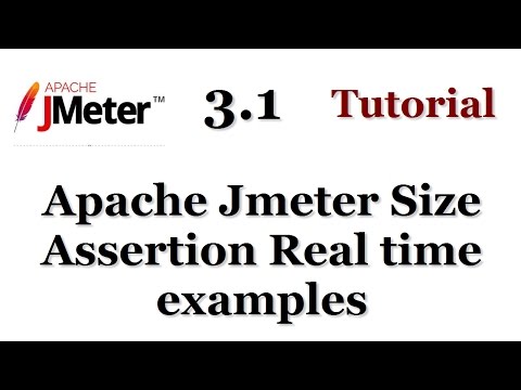 Jmeter Tutorials | Jmeter Size Assertion Real time examples