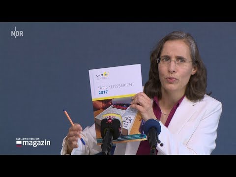 ARD - Datenschutzbeauftragte Schleswig-Holstein legt Bericht vor - 4.7.2017