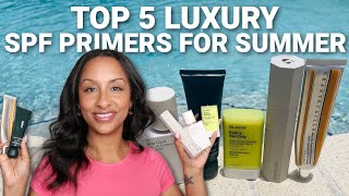 Top 5 Luxury SPF Primers for Summer ☀️🌴 2025 | Hydration, Grip & Glow | Mo Makeup Mo Beauty