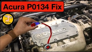 how to fix Acura P0134 - Oxygen sensor