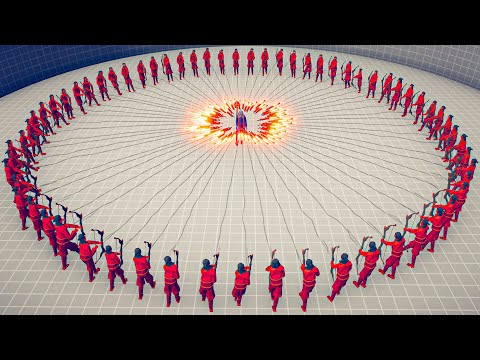 CIRCLE FIREWORK ARCHER vs EVERY UNIT - Totally Accurate Battle Simulator TABS
