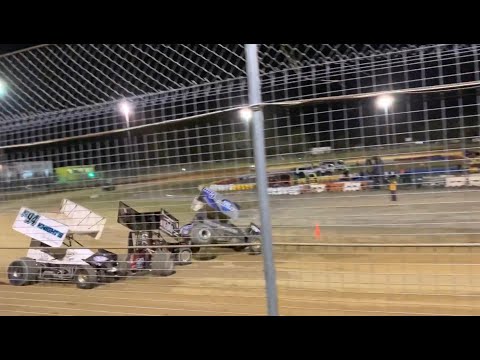 3-way Sprint Car Crash | Cairns Speedway