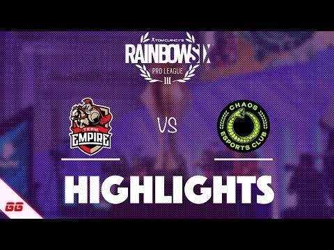 Team Empire vs Chaos | R6 Pro League S10 Highlights