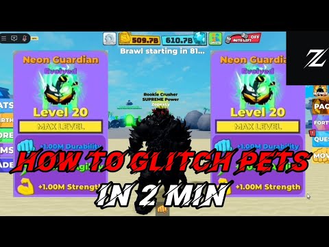HOW TO GLITCH PETS💥 IN 2MIN ON MUSCLE LEGENDS💪 