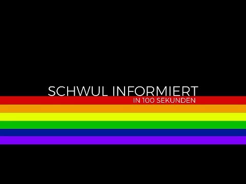 schwul informiert in 100 sekunden | 17.06.2017 - chraebi|tv