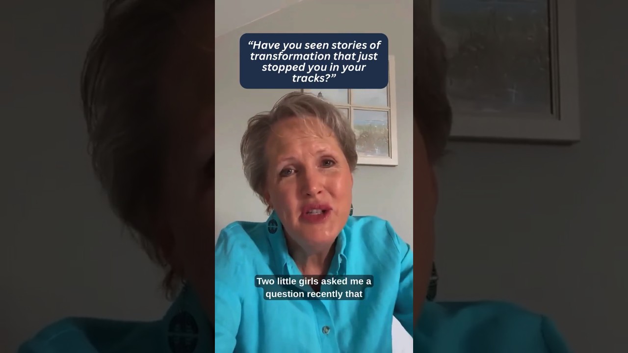 Have you seen stories of transformation that just stopped you in your tracks?