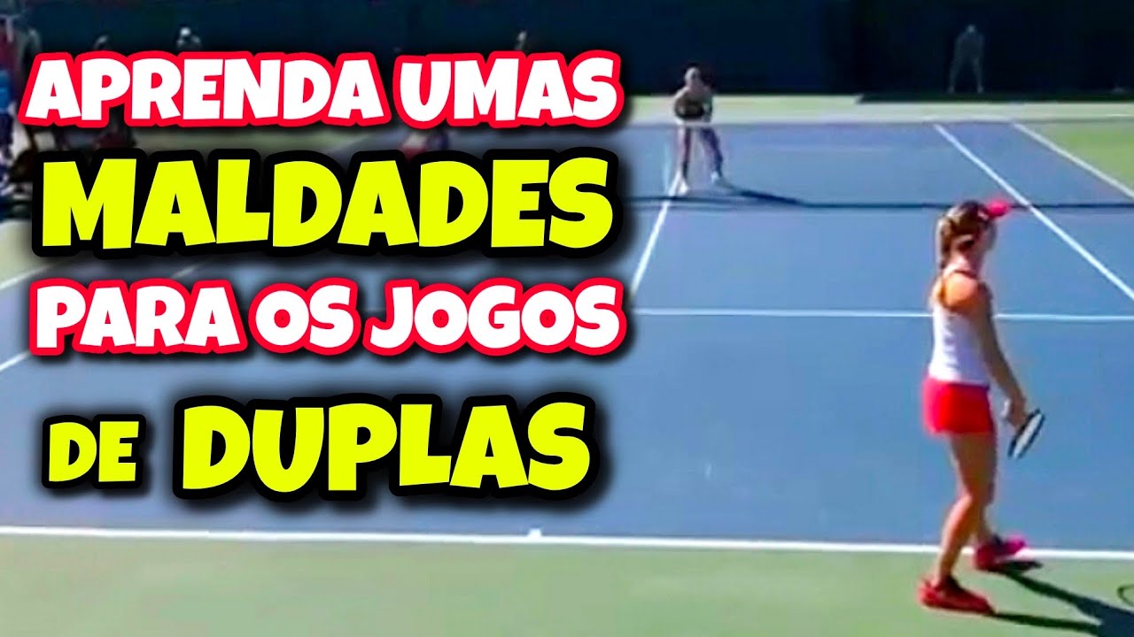 VENÇA MAIS JOGOS DE DUPLAS NO TÊNIS SEGUINDO ESSAS DICAS E MALÍCIAS AVANÇADAS